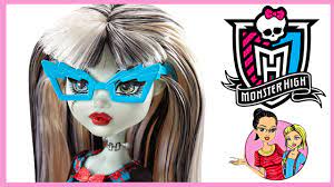 monster high frankie stein oyuncak bebek tanitimi geek shriek youtube
