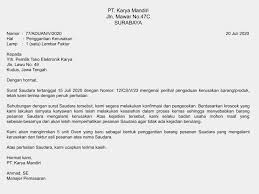 Jika dalam waktu 2×24 jam tidak ada tindak lanjut dari toko. Contoh Surat Pengaduan Atau Surat Komplain Barang Rusak