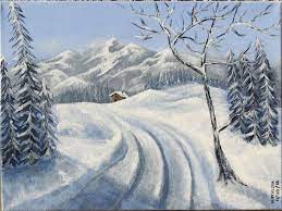 's winter landscapes—the first significant scenes of their kind in european art—impart an atmosphere of festivity. Winter Landscape Painting Acrylics On Canvass Inspiration From Jm Lisondra Arts Winter Landscape Painting Winter Landscape Beautiful Artwork