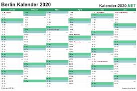 Neue kalender für 2021 jetzt. Kalender 2020 Zum Ausdrucken Kostenlos