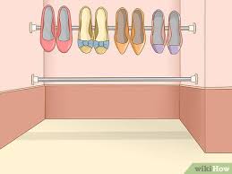 Best shoe rack for small spaces. 3 Simple Ways To Organize Shoes In A Small Closet Wikihow