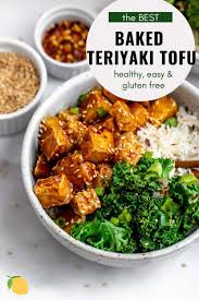 Crispy Baked Teriyaki Tofu Eat With Clarity Recipe In 2020 Tofu Recipes Easy Teriyaki Tofu Tofu Recipes Healthy