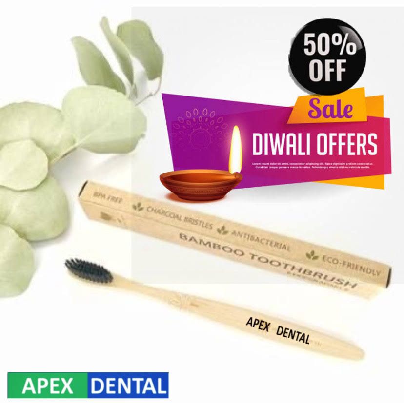 APEX DENTAL Bamboo Toothbrush product image