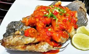 Resep ikan goreng saus padang enaknya parah bangeeeet. Gurame Saus Padang Ikan Gurame Saus Padang Ala Warung Cute766