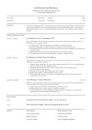 Car Mechanic Resume Guide 19 Resume Examples 2020
