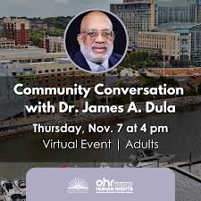 Community Conversation with Dr. James Dula, Veteran's Affairs Liaison