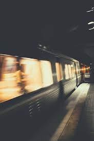 This Photo Of A Subway Train Shows The Speed Of The Train Is Fast By The Motion Within The Image Motion Photography Photo Movement Photography