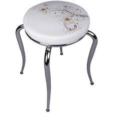 Kahve Sumbul Tabure Kristal Masa Sandalye Tabure Sandalye Kahve