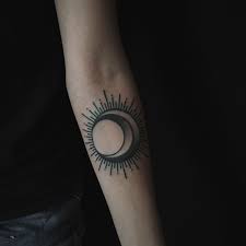 The sun and the moon have always been respected from the ancient times. Crescent Moon And Sun Tattoo Tattoogrid Net