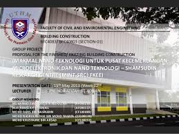 Stpm matrikulasi 最高 max 3.50(1) 2.94(1) 最低 min 2.00(1) 2.94(1) 平均 x 2.61 2.94 众数. Group Project Proposal For The Finished Existing Building Construct