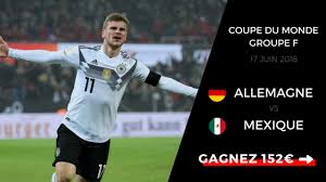 Le second match du mondial aura lieu entre le mexique et le cameroun au stade arena das dunas et sera dirigé par le colombien wilmar roldàn. Pronostic Allemagne X Mexique Coupe Du Monde 2018 16 06 2018
