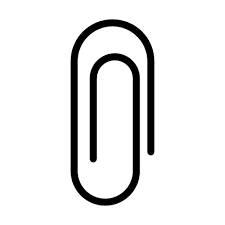 Paperclip Of Huge Size Outline Free Vector Icons Designed By Freepik Vector Icon Design Icon Design Icon
