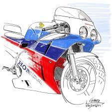 rc30 rc45 おしゃれまとめの人気アイデア pinterest edmond かわいい イラスト バイク