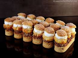 Tarte Profiteroles En Parts Individuelles Recette Gateau Meilleur Patissier Gateaux Et Desserts Patisserie