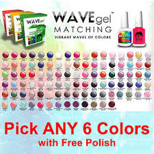 Details About Wavegel Match Gel With Polish Kit Pick Any 6 Colors Lechat Perfect Opi