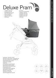 Baby Jogger Deluxe Pram Assembly Instructions Manual Pdf Download Manualslib