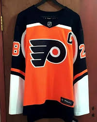 The most common retro hockey jersey material is cotton. Flyers Bring Back The Burnt Orange With Reverse Retro Jersey Crossing Broad