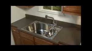 standard kitchen sink install size