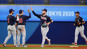 29 of 30 teams have either red, royal, navy or black. 2021 Olympics Usa Baseball A Team Of Has Beens And Not Yets Aiming For Gold