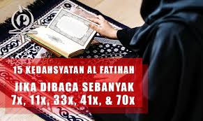 Sehingga ketika membaca surah al fatihah dapat lebih khusyu'. Kisah Nyata Keajaiban Surah Al Fatihah Amalan Dahsyat Pelancar Rezeki