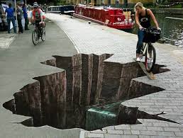 3d Hole In Ground Illusion Street Art Illusions Pavement Art 3d Street Art
