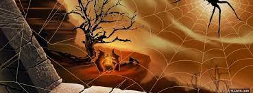 Browse 3,976 spooky halloween background stock photos and images available, or search for candy corn or cauldron to find more great stock photos and pictures. Spooky Halloween Spider Photo Facebook Cover