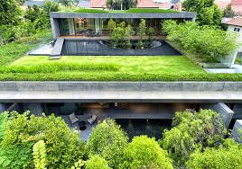 This vr was taken at singapore esplanade roof top garden against the business district buildings. Top 5 Benefits Of Green Roof Design For Your Home Mcpherson Architecture