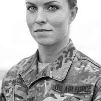 U.S. Air Force 2nd Lt. Keisha Pearson, poses for a