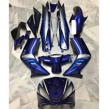 Lc135v1 #custommade lc135 v1 zr yamaha | custom made by geng motor lc135 full restoration / restored to new. Coverset Lc135 V1 Biru Inner Motorbikes On Carousell