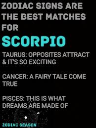 Scorpio Best Match Zodiacseason Horoscopelovematch Best Match For Scorpio Scorpio Scorpio Love Match
