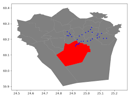 How to read a gis map. Point In Polygon Intersect Intro To Python Gis Documentation