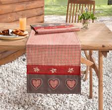 Tischlaufer Edelweiss Tischlaufer Tischset Weihnachtstischlaufer