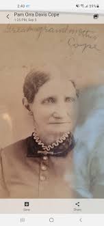 Thanks to a friend of Jackie's, she can hopefully present two better phone  shots of John W. "Crip" John and his wife Mary "Polly" (Cope) Meeks.