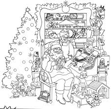 And you can freely use images for your personal blog! Detailed Santa Coloring Page Novocom Top
