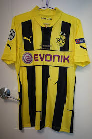 Borussia dortmund have launched a new secondary puma home kit that will be worn in dfb pokal and champions league games next season, with the club's. Borussia Dortmund Cup Shirt Football Shirt 2012 2013 Sponsored By Evonik
