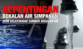 Bezanya, hari ini bekalan air dari. Kepentingan Bekalan Air Simpanan Seribu Ombak