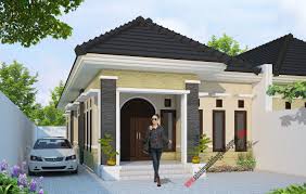 Desain rumah modern satu ini cukup menarik. Design Kami Jasa Gambar Rumah