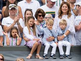 Maybe you would like to learn more about one of these? Roger Federer S Kids Steal The Show At Historic Wimbledon Triumph