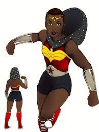 Wonder Woman Re Design Black Women Art Black Love Art Black Comics