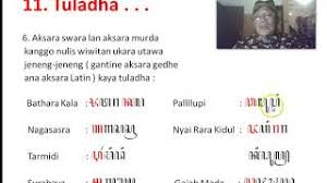 Ukara camboran iku minangka kosok balenne ukara lamba. Seri Aksara Jawa 4 Youtube
