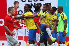 Manchester united's antonio valencia on thursday fired in from close range just after halftime following ayrton preciado's neat dribbling and. Antonio Valencia Apologises For Raheem Sterling Spat But Says He Feared World Cup Ko Mirror Online