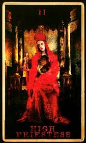 Marilyn Manson Tarot Holy Wood High Priestess Marilyn Manson Marilyn Manson