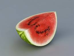 Watermelon Quarter 3d Model 3d Model Watermelon Model