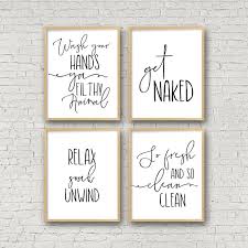 1943 bathroom sign 3d models. Funny Bathroom Sign Canvas Poster Wall Art Prints Toilet Signs Bathroom Decor Ebay