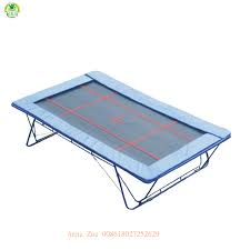 How much does each trampoline size cost? Made In China Newest Cool Designed Outdoor Kids Square Mini Trampoline Bed For Amusement Park Qx 117b Buy Mini Trampoline Trampoline Bed Amusement Park Product On Alibaba Com