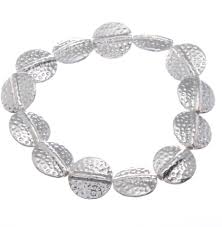 Duration any long __ medium short __. Silver Or Mixed Metal Circles On Stretch Bracelet Br164 Jess And Lou