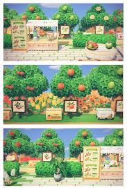 One Of My Favorite Parts Of My Island My Fruit Orchard Animalcrossing In 2020 Animal Crossing Wild World Animal Crossing Pc Animal Crossing