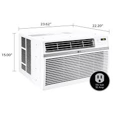 However, the lg unit is not very rugged, and actually is somewhat lacking in overall quality. Lg 12 000 Btu 115 Volt Window Air Conditioner