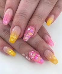 All seasonal ans casual nail art. 25 Gorgeous Yellow Nails To Spice Up Your Fashion Crystal Clawz