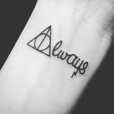 Harry Potter Tattoo Deathly Hallows Snape Always Always Harry Potter Tattoo Always Tattoo Harry Potter Tattoo Small